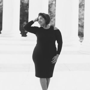 Eliza J Cold Shoulder Dress